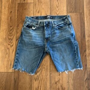 Hollister Denim Cut Off Jeans